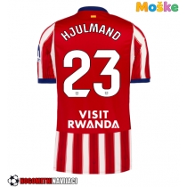 Moške Nogometnih dresov Atletico Madrid Morten Hjulmand #23 Domači 2026-27 Kratki rokavi